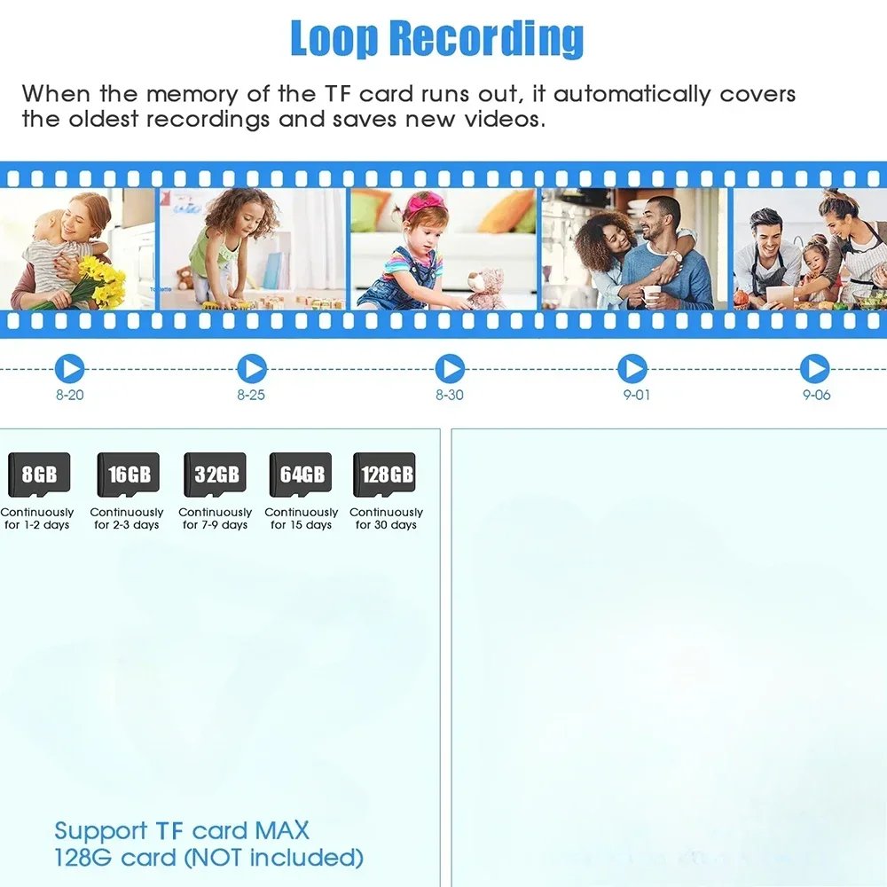 Mini Camera HD 1080P WiFi Camcorder Sports DV DVR Portable Wireless DIY Module Video Recorder Support Remote View P2P Camera - Image 6