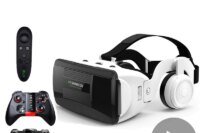 Shinecon Helmet 3D VR Glasses Of Virtual Reality Headset For iPhone Android Smartphone Smart Phone Goggles Viar Binoculars Wirth