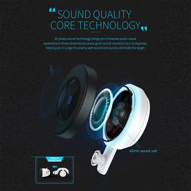 Shinecon Helmet 3D VR Glasses Of Virtual Reality Headset For iPhone Android Smartphone Smart Phone Goggles Viar Binoculars Wirth - Image 4