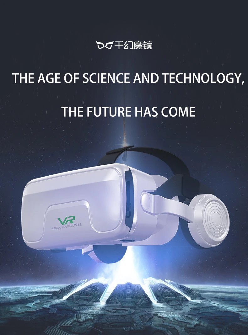 New VR Helmet 3D Glasses G04E 6th Generation Smartphone Smart Goggles Virtual Reality Headset Video Game Viar Binoculars