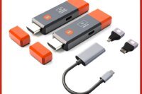 Wireless Transmitter & Receiver, 4K Decode Input 1080P@60Hz Output, Ultra-Low Latency  Plug & Play for Gaming, Home Theater