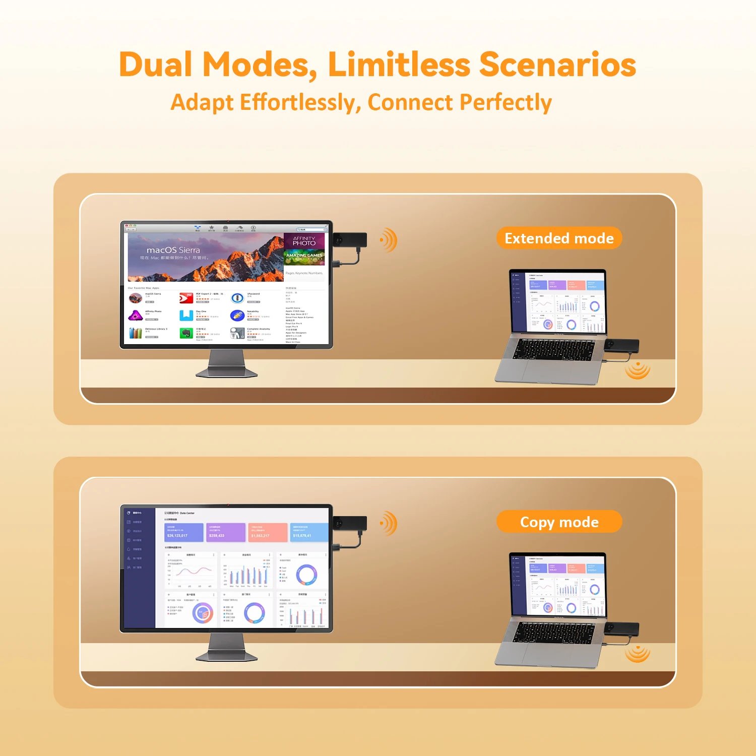 1080P 50M Wireless Video Audio Transmitter Receiver Extender Display Adapter Dongle For TV Box Monitor Projector PC 1080P 50M Wireless Video Audio Transmitter Receiver Extender Display Adapter Dongle For TV Box Monitor Projector PC