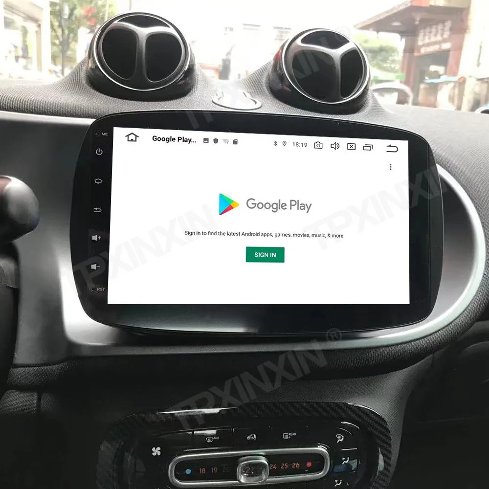 Car Radio Coche With Bluetooth Stereo Receiver Automotive Android For Mercedes-Benz Smart GPS Navigation Screen IPS Head Unit