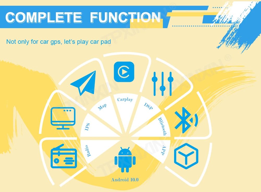 Car Radio Coche With Bluetooth Stereo Receiver Automotive Android For Mercedes-Benz Smart GPS Navigation Screen IPS Head Unit