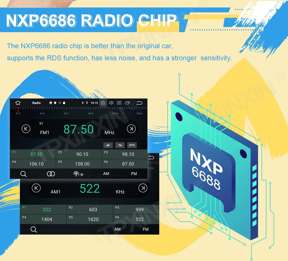 Car Radio Coche With Bluetooth Stereo Receiver Automotive Android For Mercedes-Benz Smart GPS Navigation Screen IPS Head Unit