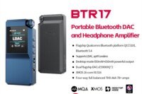 FiiO BTR17 Headphone Amp Bluetooth 5.4 Receiver with LDAC/aptX Lossless support,  Hi-Res Portable DAC 768K/32Bit DSD512