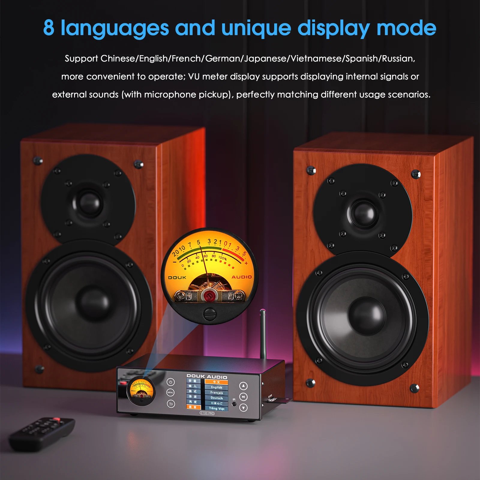 Douk Audio C100 PRO Hi-res ESS9038 Preamp Digital Bluetooth 5.0 Receiver S/PDIF COAC/OPT Adapter Streamer Player DSD512 Douk Audio C100 PRO Hi-res ESS9038 Preamp Digital Bluetooth 5.0 Receiver S/PDIF COAC/OPT Adapter Streamer Player DSD512