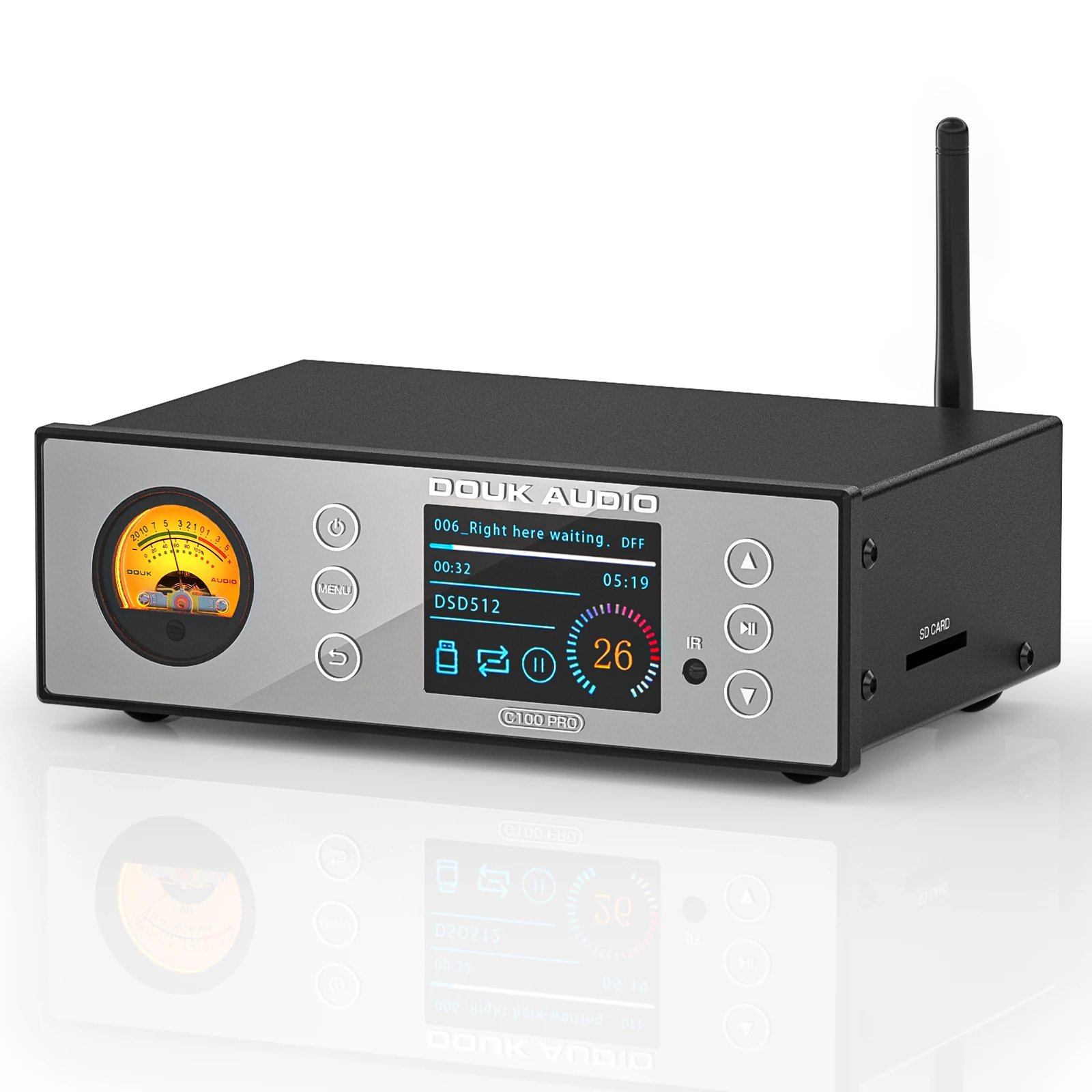 Douk Audio C100 PRO Hi-res ESS9038 Preamp Digital Bluetooth 5.0 Receiver S/PDIF COAC/OPT Adapter Streamer Player DSD512 Douk Audio C100 PRO Hi-res ESS9038 Preamp Digital Bluetooth 5.0 Receiver S/PDIF COAC/OPT Adapter Streamer Player DSD512