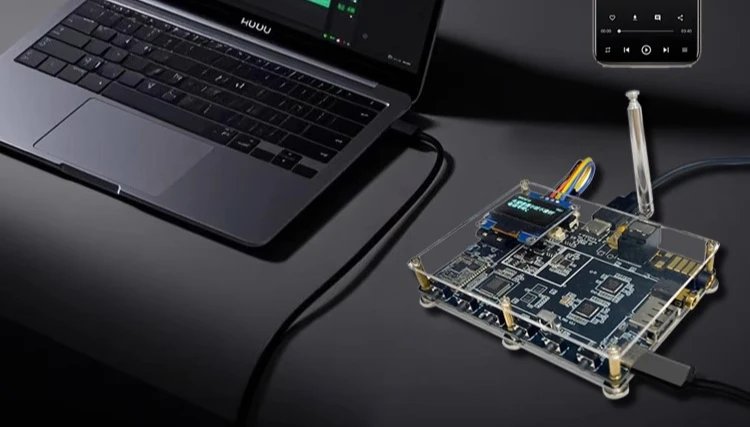 QCC5181+CS43198*2 Bluetooth 5.4 Receiver Decoding Optical, FM, USB Disk ,TF,usb Sound Card Input APTX-AD  LDAC