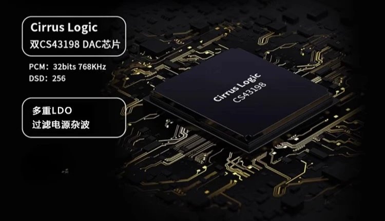 QCC5181+CS43198*2 Bluetooth 5.4 Receiver Decoding Optical, FM, USB Disk ,TF,usb Sound Card Input APTX-AD  LDAC