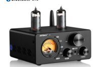 AIYIMA Audio T9 Bluetooth 5.0 Vacuum Tube Amplifier USB DAC Stereo Receiver COAX/OPT HiFi Home Audio Digital Amp w/VU Meter 100W