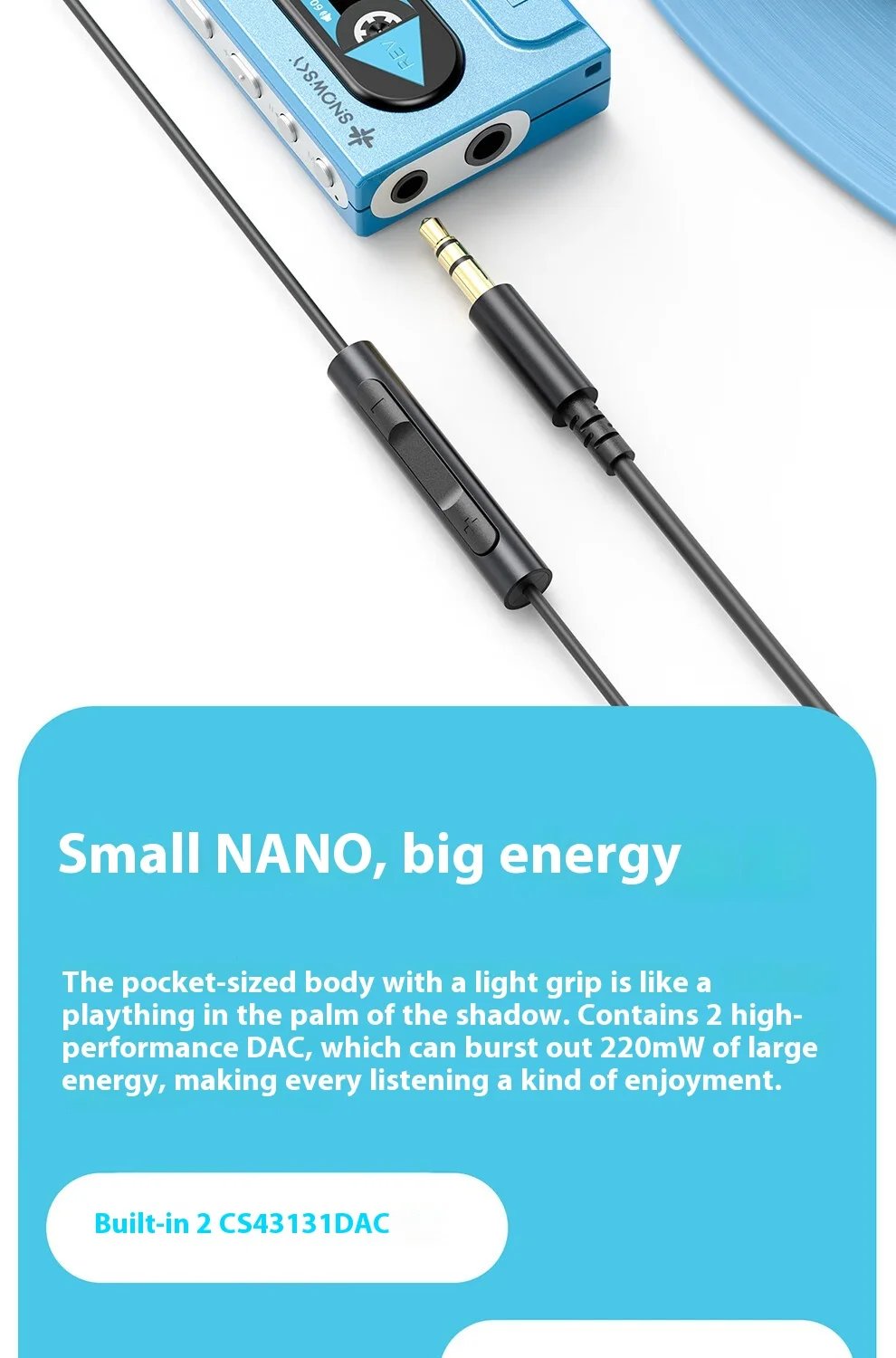 Fiio Snowsky Retro Nano Lossless Bluetooth Audio Receiver Headset Amplifier Adapter Portable HiFi Audio Receiving Decoder Custom Fiio Snowsky Retro Nano Lossless Bluetooth Audio Receiver Headset Amplifier Adapter Portable HiFi Audio Receiving Decoder Custom