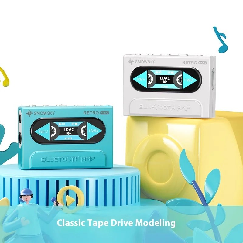 Fiio Snowsky Retro Nano Lossless Bluetooth Audio Receiver Headset Amplifier Adapter Portable HiFi Audio Receiving Decoder Custom - Image 2