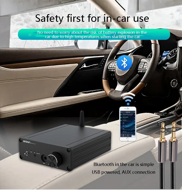 Lossless Bluetooth Audio Decoder QCC3084 Bluetooth 5.4 ES9038Q2M DAC HIFI Decoder Support APTX-HD HD Format Bluetooth Receiver