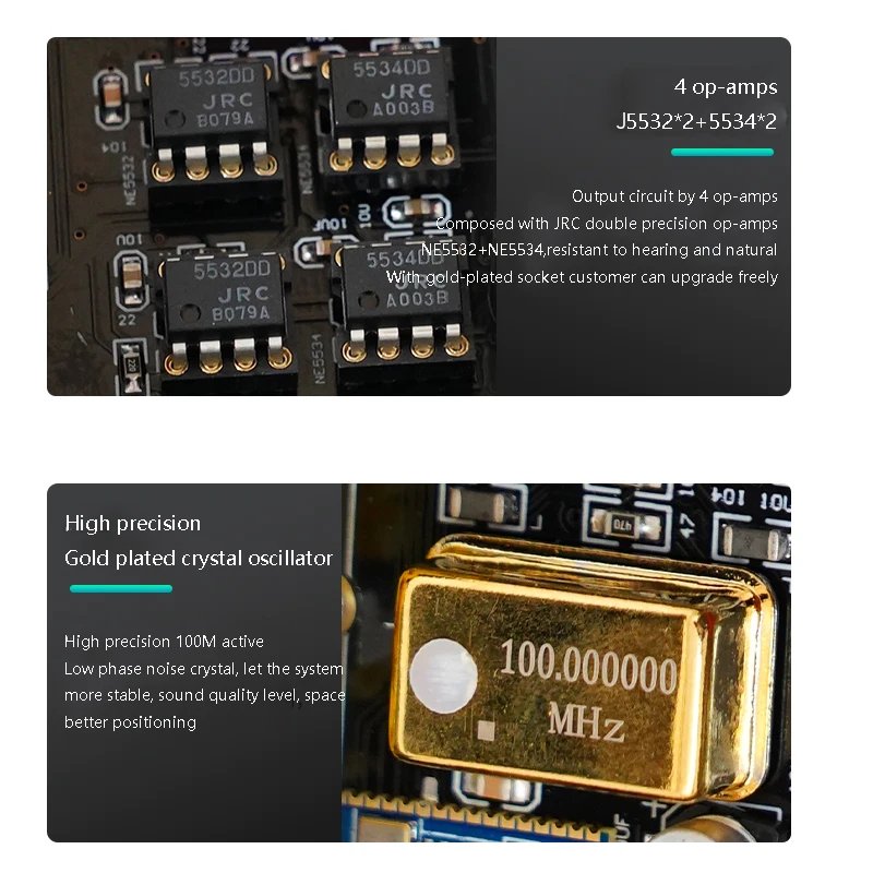 Lossless Bluetooth Audio Decoder QCC3084 Bluetooth 5.4 ES9038Q2M DAC HIFI Decoder Support APTX-HD HD Format Bluetooth Receiver