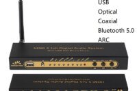 5.1CH Audio Decoder Bluetooth Receiver 4K60Hz HDMI-compatible 2.0 SPDIF Coaxial ARC USB Converter PC-USB DAC DTS AC3 5.1 Digital