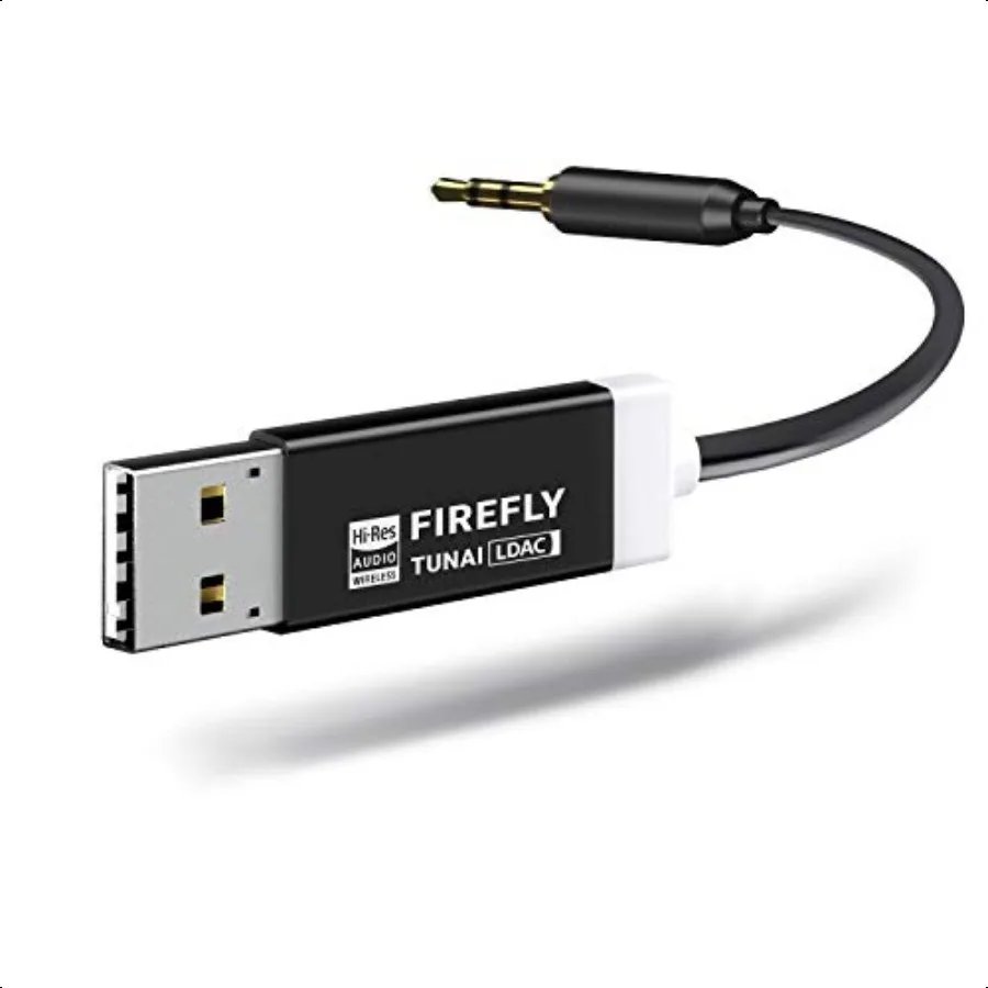Firefly LDAC Bluetooth Receiver: High Resolution Wirel o Bluetooth 5.0 Adapter with ophile USB DAC 3.5mm AUX for Car Home Stere Firefly LDAC Bluetooth Receiver: High Resolution Wirel o Bluetooth 5.0 Adapter with ophile USB DAC 3.5mm AUX for Car Home Stere