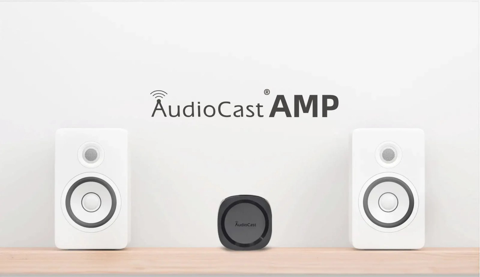 IEAST Audiocast AMP50 Airplay Wireless WiFi Bluetooth 5 Amplifier Audio Receiver, amp80 Same Model, Lossless Multi-Room DLNA, UP