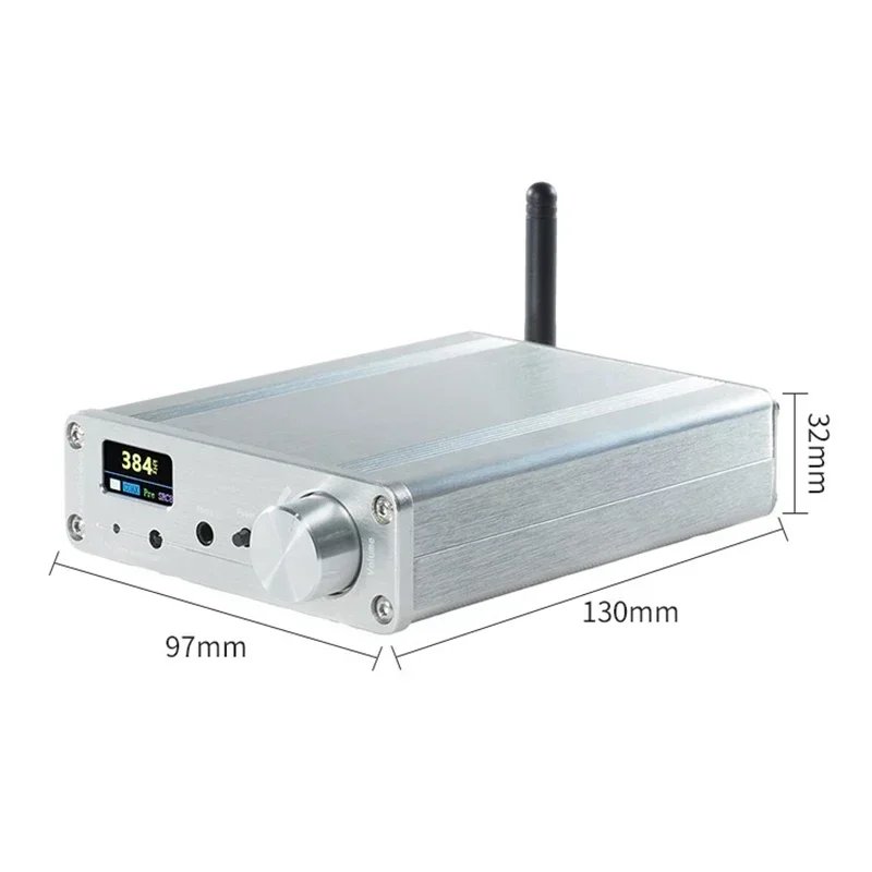 Bluetooth Audio Decoder ES9038Q2M DAC QCC5125 Bluetooth 5.1 Audio Receiver HD Display SRC Upsampling Support IR Remote Control - Image 6