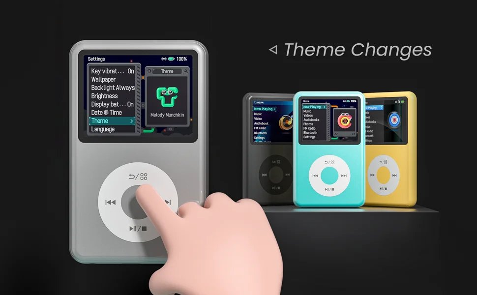 128GB ipod classic reproductor mp3 player bluetooth speakers & radio receiver, video, hifi lecteur dap mp3, ipod touch walkman