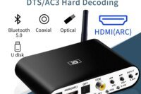 AYINO 5.1/2.0CH Wireless Bluetooth Reciever DAC Audio Decoder Adapter Optical Coaxial U play ARC DTS AC3 HDMI Converter