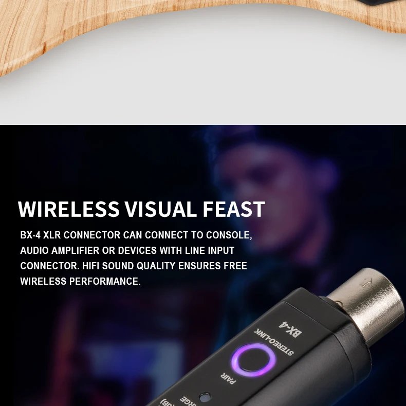 Alctron BX-4 Wireless Bluetooth Audio Receiver For Music Streaming Sound System Bluetooth 4.0 high Transmission Speed