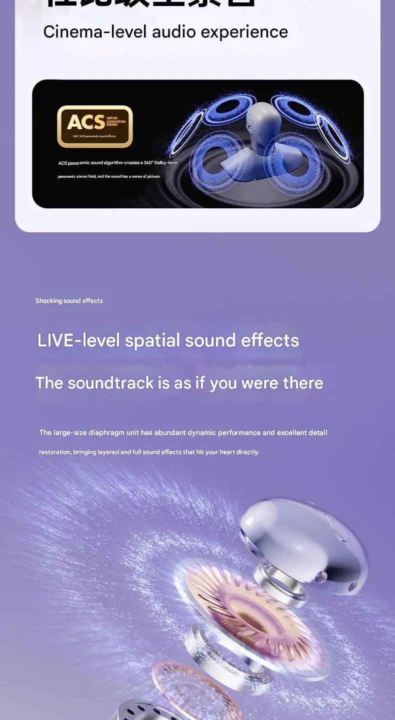 Original Xiaomi Open Ear Clip Earbuds ENC Wireless Bluetooth5.4 Headphone Noise Cancelling Earphone Q88 With Mic For Android iOS Original Xiaomi Open Ear Clip Earbuds ENC Wireless Bluetooth5.4 Headphone Noise Cancelling Earphone Q88 With Mic For Android iOS