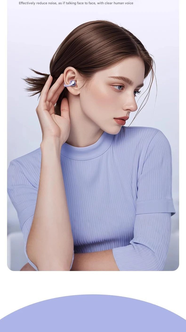 Original Xiaomi Open Ear Clip Earbuds ENC Wireless Bluetooth5.4 Headphone Noise Cancelling Earphone Q88 With Mic For Android iOS Original Xiaomi Open Ear Clip Earbuds ENC Wireless Bluetooth5.4 Headphone Noise Cancelling Earphone Q88 With Mic For Android iOS