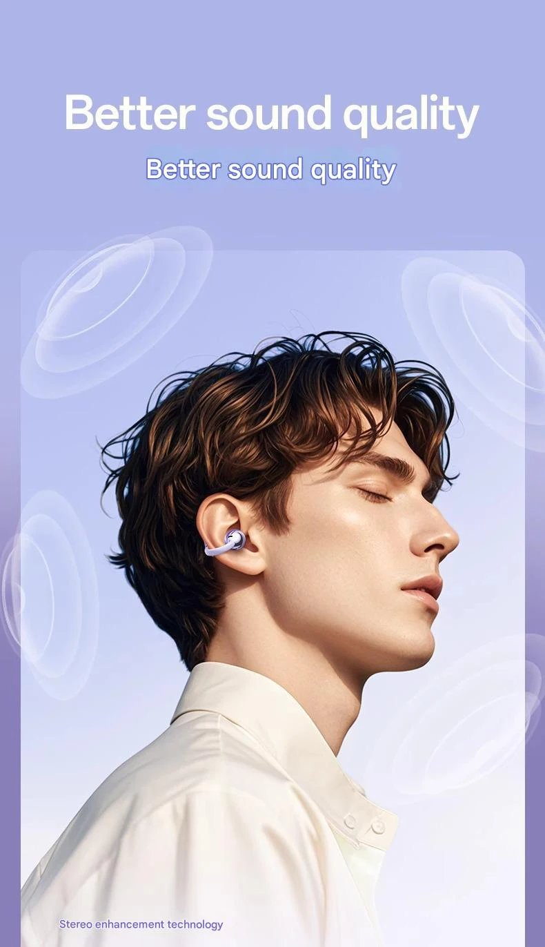 Original Xiaomi Q88 Open Ear Clip Earbuds ENC Wireless Bluetooth5.4 Headphone Noise Cancelling Earphone With Mic For Android iOS