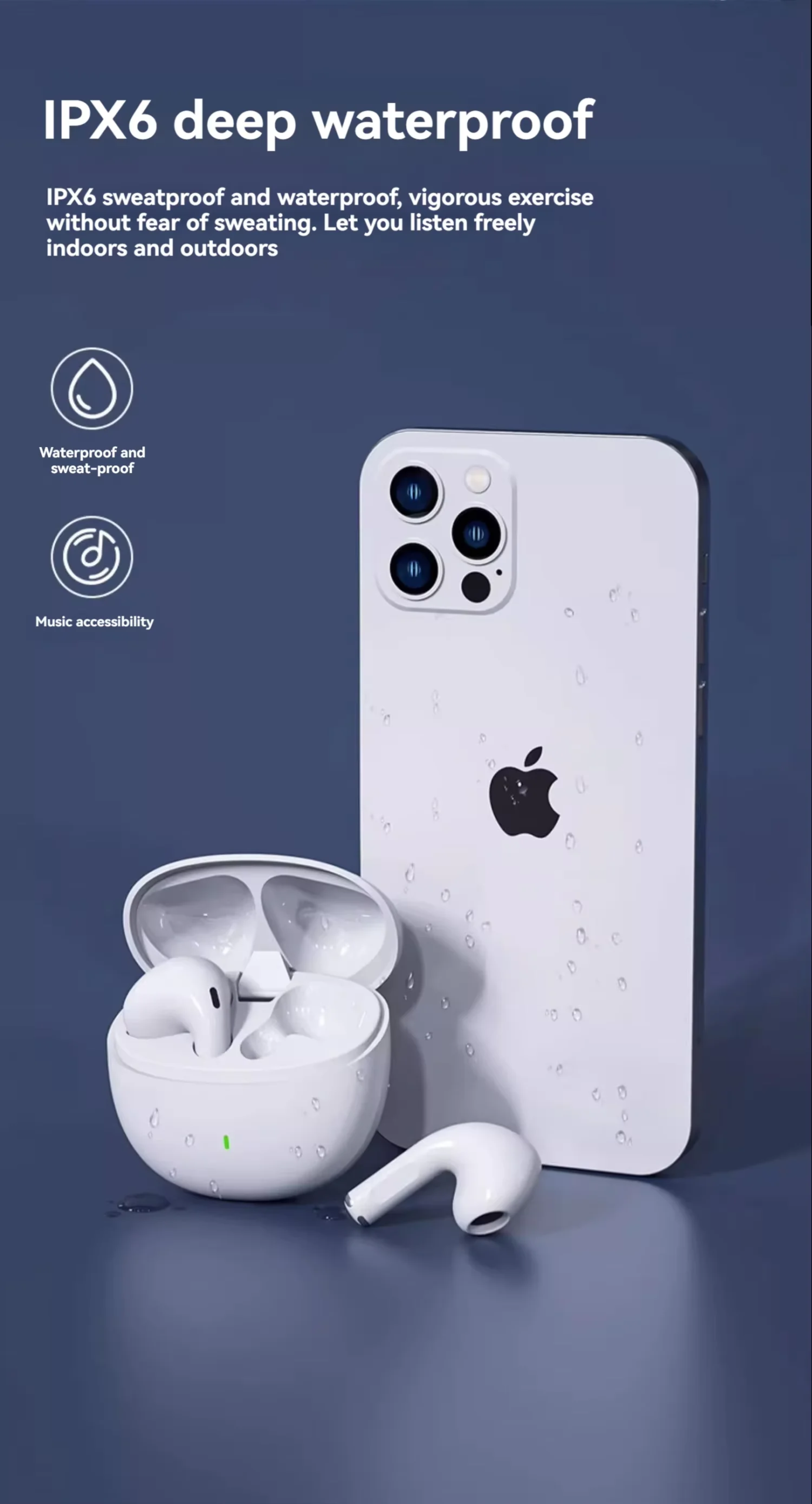 Original Xiaomi H7 TWS Earphone Bluetooth Headset HiFi Wireless Mic Noise Reduction Earbuds Waterproof Game Motion Headphone Original Xiaomi H7 TWS Earphone Bluetooth Headset HiFi Wireless Mic Noise Reduction Earbuds Waterproof Game Motion Headphone