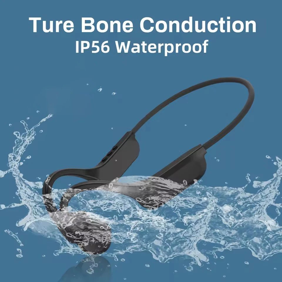 Xiaomi Bone Conduction Earphones Bluetooth 5.4 Wireless Headphones Sports Headset with HD Clear Mic for Workout Running Driving