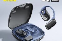 Baseus Bowie MF1 Open-Ear Sport Wireless Earphones Bluetooth 5.4 EarHooks Big Bass Sport Headphones 60Hrs Playtime IPX4 Earbuds