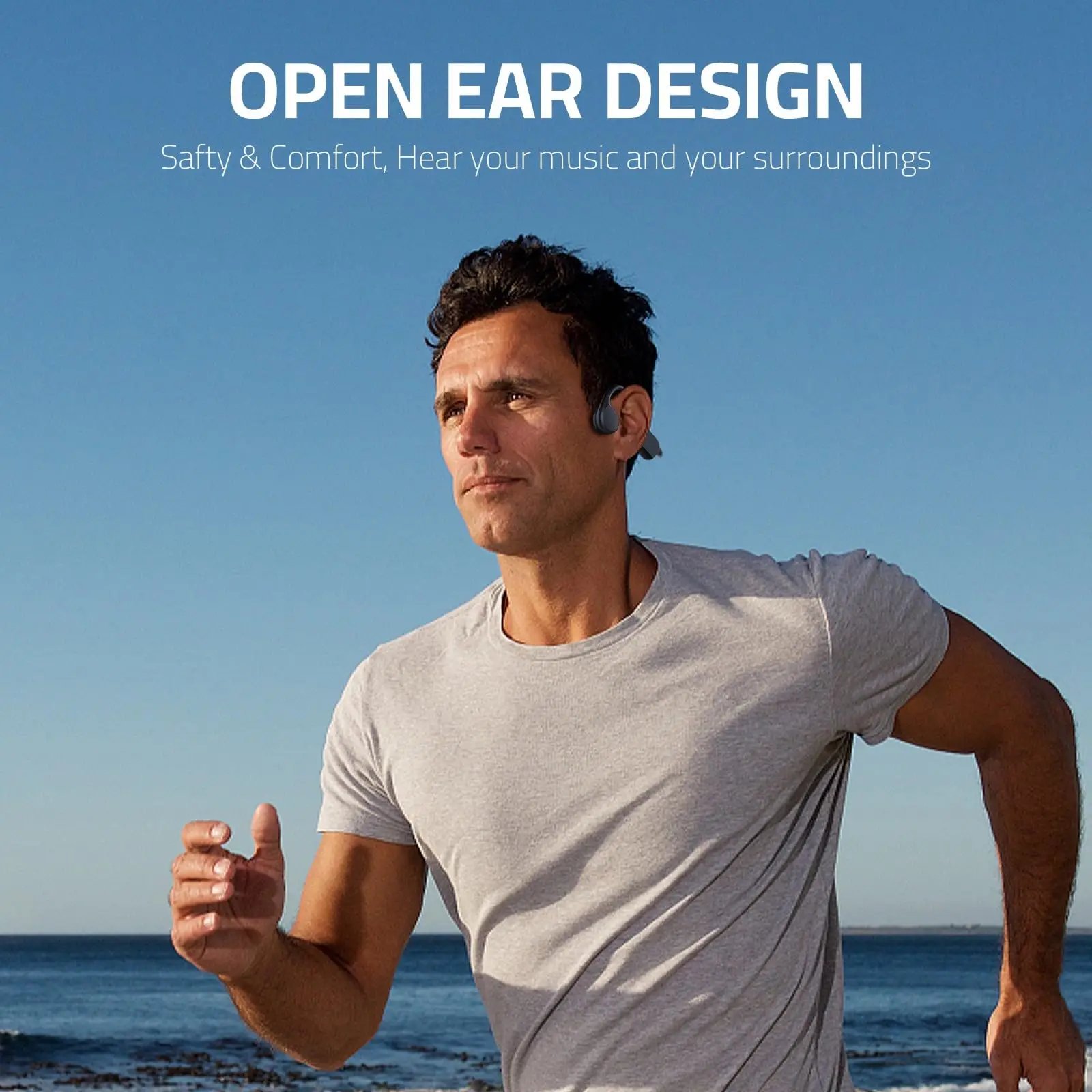 Wireless Earphone for shokz open Sports Bone Conduction Bluetooth IPX8 Waterproof Headphones With 32G RAM Mp3 Music Microphone Wireless Earphone for shokz open Sports Bone Conduction Bluetooth IPX8 Waterproof Headphones With 32G RAM Mp3 Music Microphone