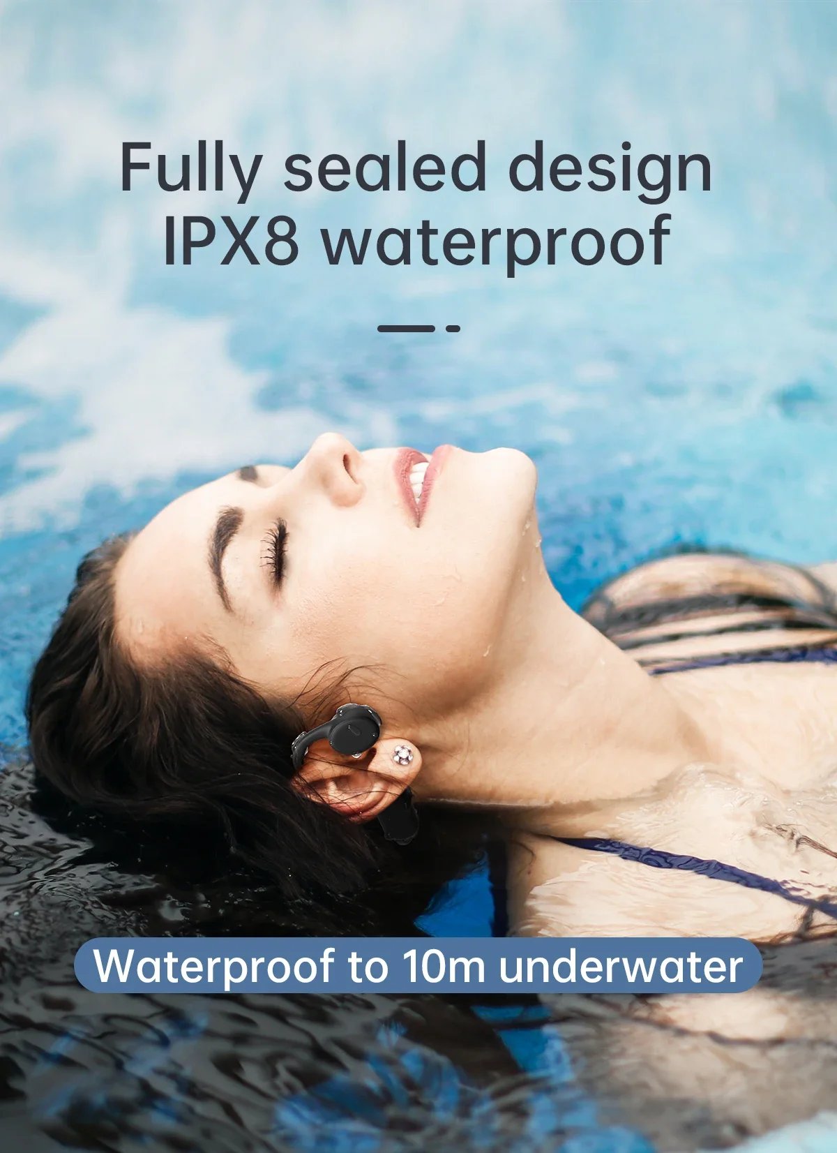 Wireless Earphone for shokz open Sports Bone Conduction Bluetooth IPX8 Waterproof Headphones With 32G RAM Mp3 Music Microphone Wireless Earphone for shokz open Sports Bone Conduction Bluetooth IPX8 Waterproof Headphones With 32G RAM Mp3 Music Microphone