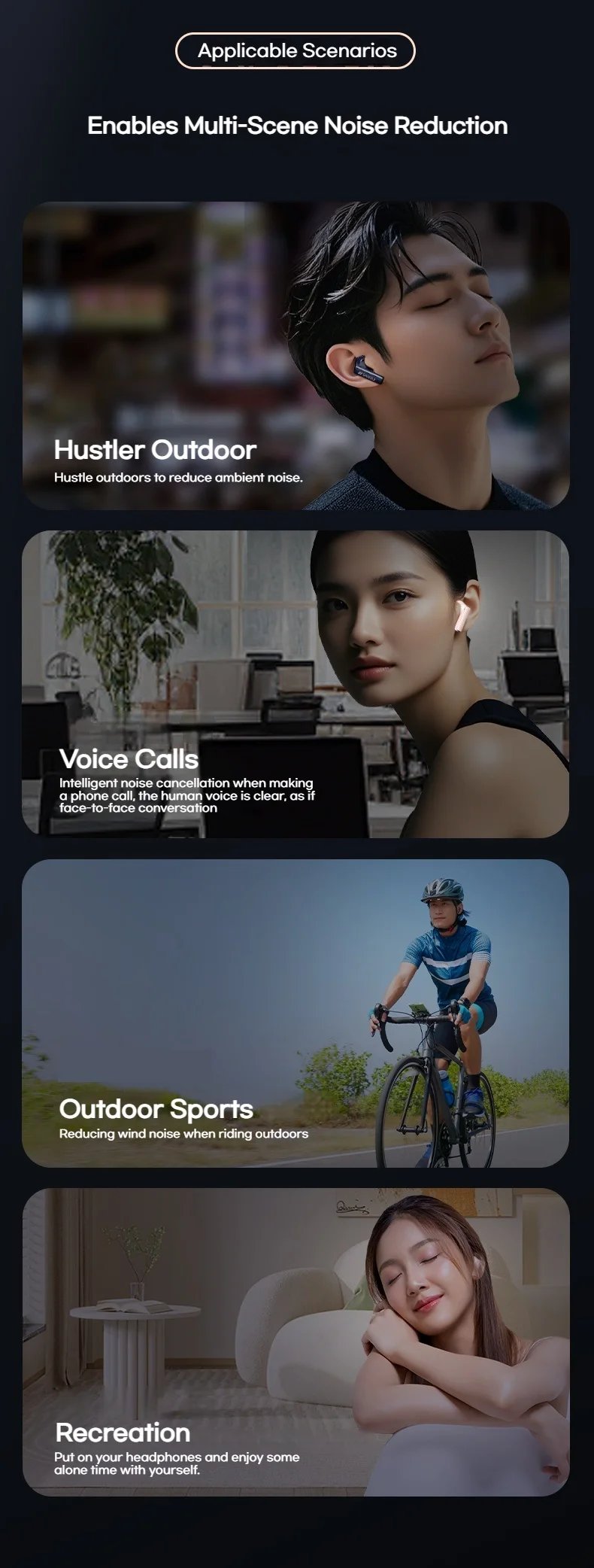 Sansui ANC Bluetooth TWS Earbuds -52dB Active Noise Cancelling Bluetooth 5.4 Headphone Ture Wireless Earphones 6 Mic HD Calls Sansui ANC Bluetooth TWS Earbuds -52dB Active Noise Cancelling Bluetooth 5.4 Headphone Ture Wireless Earphones 6 Mic HD Calls