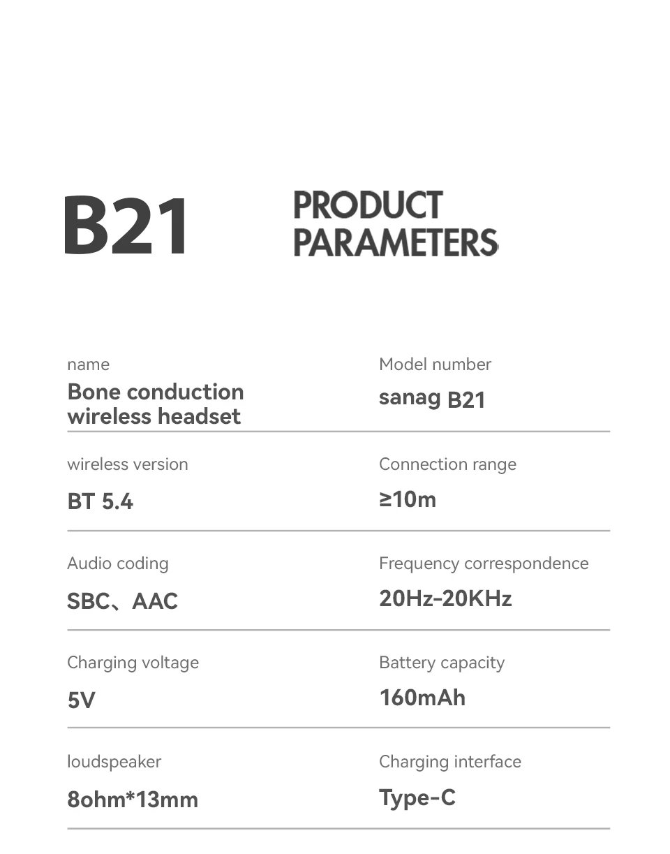Sanag B21S True Bone Conduction Audífonos Bluetooth Earphone Flash-sale HiFi Sound Headphones Choice Earbuds Wireless Headset Sanag B21S True Bone Conduction Audífonos Bluetooth Earphone Flash-sale HiFi Sound Headphones Choice Earbuds Wireless Headset