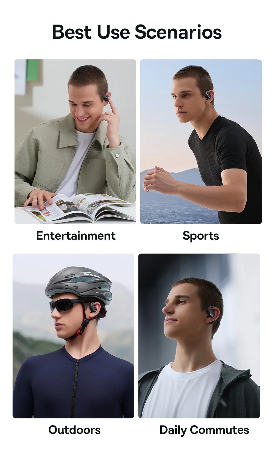 Baseus Eli 10i Fit Open-Ear Earphones Ear Hooks Wireless Bluetooth 5.4 Headphones IP54 Waterproof Air conduction Sports Earbuds Baseus Eli 10i Fit Open-Ear Earphones Ear Hooks Wireless Bluetooth 5.4 Headphones IP54 Waterproof Air conduction Sports Earbuds