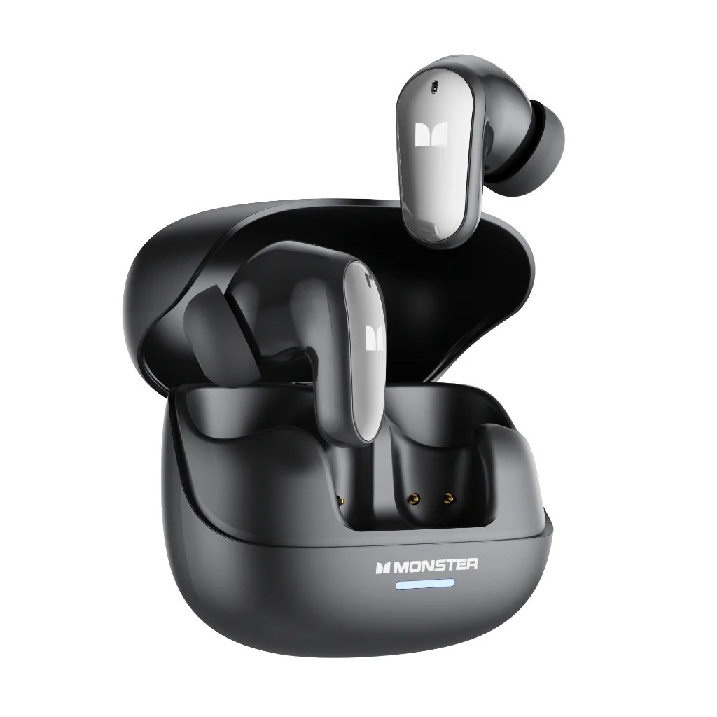 New Monster MQT52 TWS Wireless Gaming Headset Bluetooth 5.4 HIFI Stereo Music Earphones Talking Noise Canceling Earbuds New Monster MQT52 TWS Wireless Gaming Headset Bluetooth 5.4 HIFI Stereo Music Earphones Talking Noise Canceling Earbuds