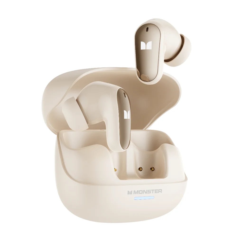 New Monster MQT52 TWS Wireless Gaming Headset Bluetooth 5.4 HIFI Stereo Music Earphones Talking Noise Canceling Earbuds New Monster MQT52 TWS Wireless Gaming Headset Bluetooth 5.4 HIFI Stereo Music Earphones Talking Noise Canceling Earbuds