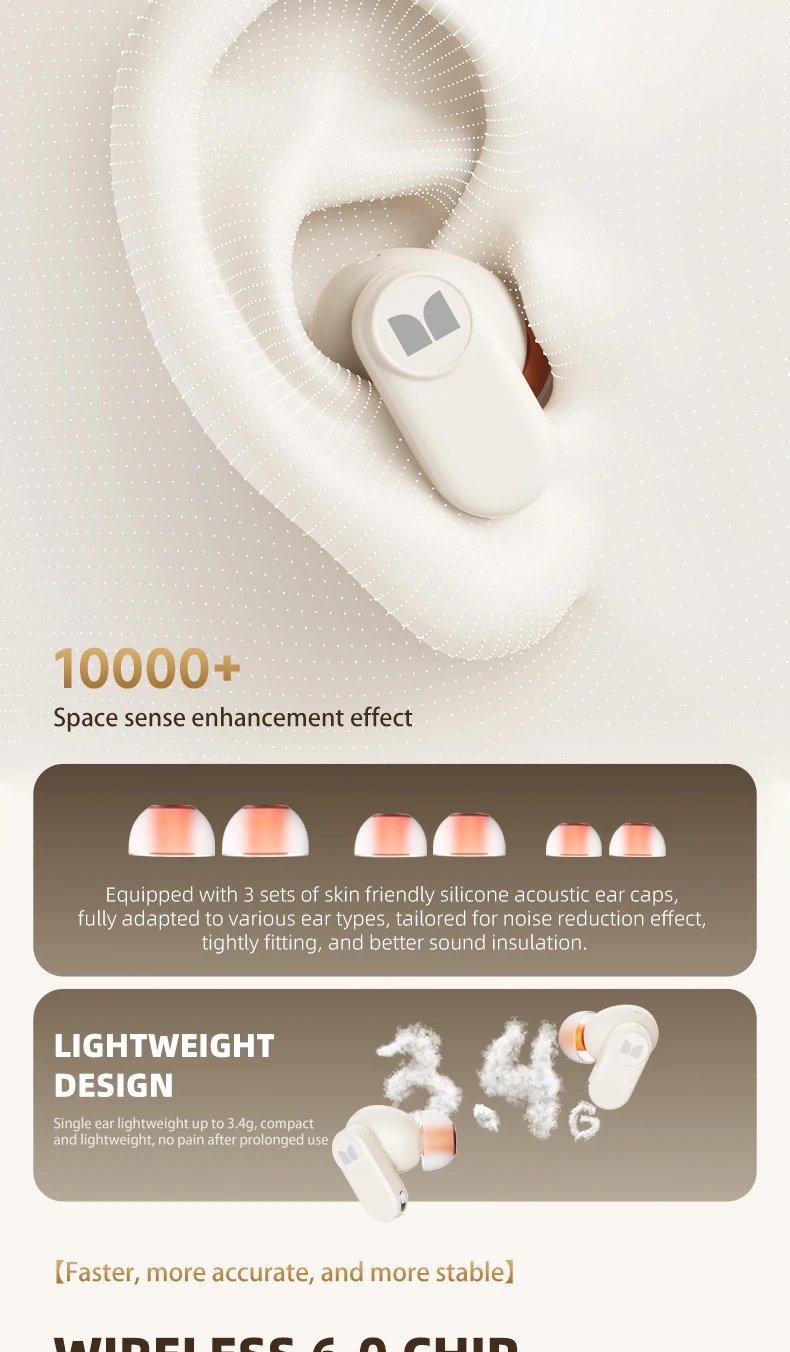 Monster AIRSTAR M300 OWS Gaming Wireless Earphones Bluetooth 6.0 Ear Clip Sports Earbuds HD Calls Noise Cancelling Headphones Monster AIRSTAR M300 OWS Gaming Wireless Earphones Bluetooth 6.0 Ear Clip Sports Earbuds HD Calls Noise Cancelling Headphones