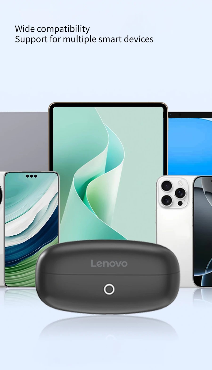 Lenovo 2025 New Ear Clip-On Headphones, Open-Back Headphones, Wireless Bt5.4 Connection, Low Latency, High Sound Quality, Long Battery Life, a Good Choice for Outdoor Sports, Innovative Ergonomic Design, Suitable for Long-Term Wear Lenovo 2025 New Ear Clip-On Headphones, Open-Back Headphones, Wireless Bt5.4 Connection, Low Latency, High Sound Quality, Long Battery Life, a Good Choice for Outdoor Sports, Innovative Ergonomic Design, Suitable for Long-Term Wear