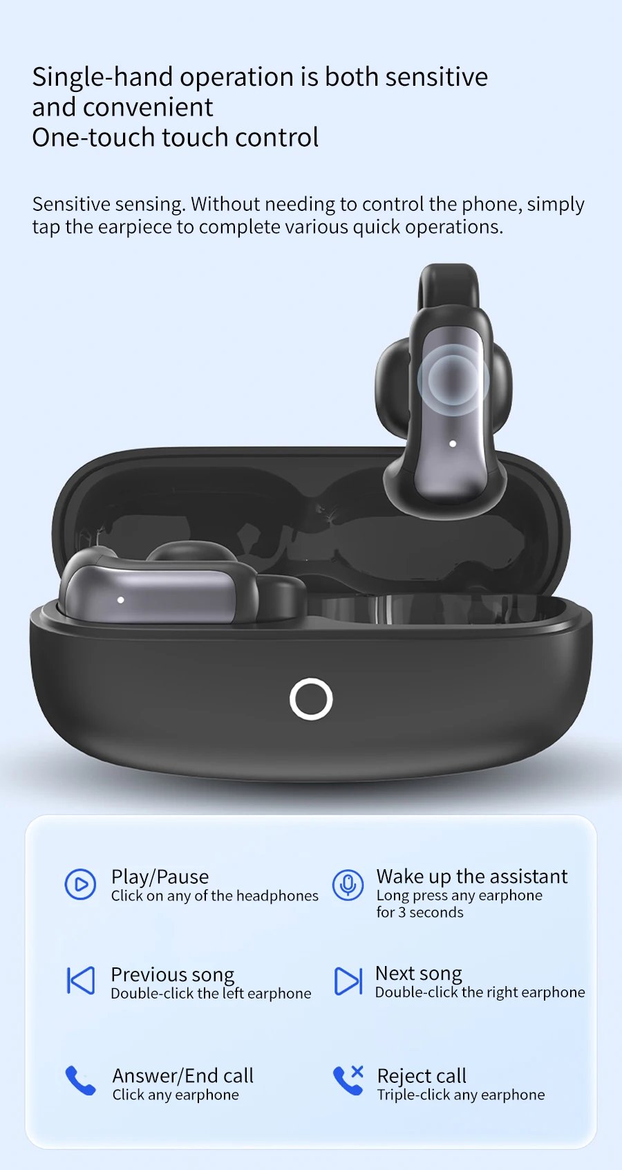 Lenovo 2025 New Ear Clip-On Headphones, Open-Back Headphones, Wireless Bt5.4 Connection, Low Latency, High Sound Quality, Long Battery Life, a Good Choice for Outdoor Sports, Innovative Ergonomic Design, Suitable for Long-Term Wear Lenovo 2025 New Ear Clip-On Headphones, Open-Back Headphones, Wireless Bt5.4 Connection, Low Latency, High Sound Quality, Long Battery Life, a Good Choice for Outdoor Sports, Innovative Ergonomic Design, Suitable for Long-Term Wear