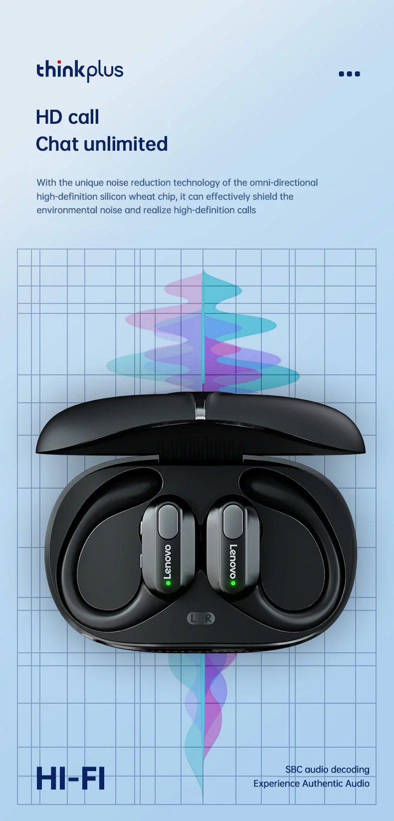 Lenovo XT80 Sports Wireless Headphones with Mics, Button Control, LED Power Display,Hifi Stereo Sound Lenovo XT80 Sports Wireless Headphones with Mics, Button Control, LED Power Display,Hifi Stereo Sound