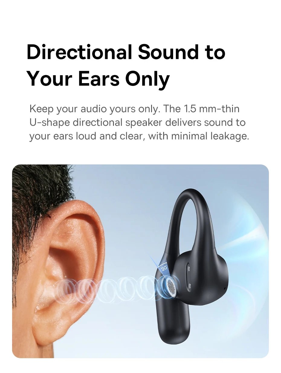 Baseus Eli 2i Fit Open-Ear Earphones True Wireless Bluetooth 6.0 Ear Hooks Headphones IPX5 Waterproof Sports Earbuds Bass Boost Baseus Eli 2i Fit Open-Ear Earphones True Wireless Bluetooth 6.0 Ear Hooks Headphones IPX5 Waterproof Sports Earbuds Bass Boost