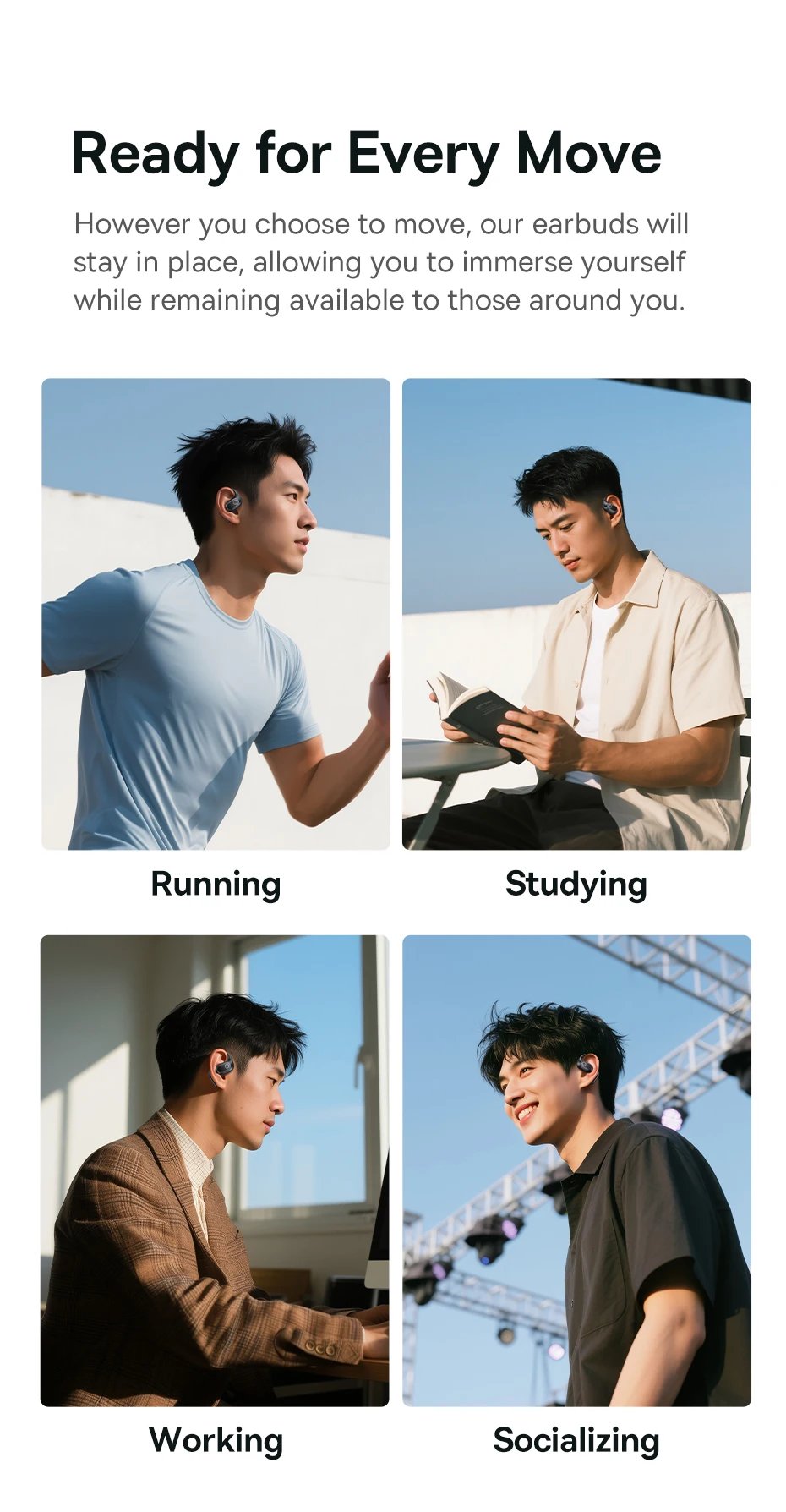 Baseus Eli 2i Fit Open-Ear Earphones True Wireless Bluetooth 6.0 Ear Hooks Headphones IPX5 Waterproof Sports Earbuds Bass Boost Baseus Eli 2i Fit Open-Ear Earphones True Wireless Bluetooth 6.0 Ear Hooks Headphones IPX5 Waterproof Sports Earbuds Bass Boost