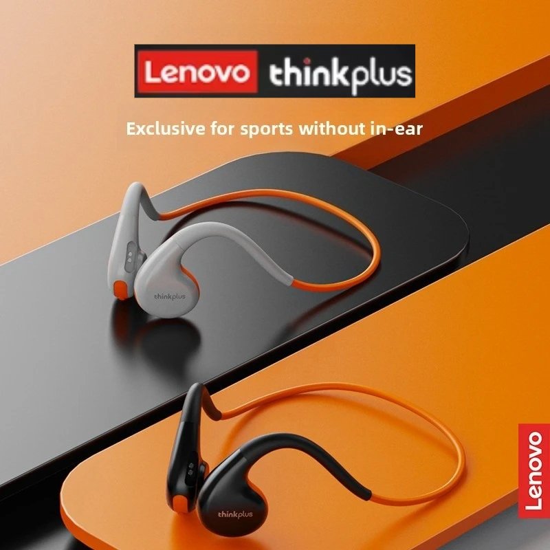 Original Lenovo X7 Air Conduction Headphone Wireless Bluetooth 5.3 Earphones Bone Conduction Sports Headset Outdoor EarHook Mic - Image 2