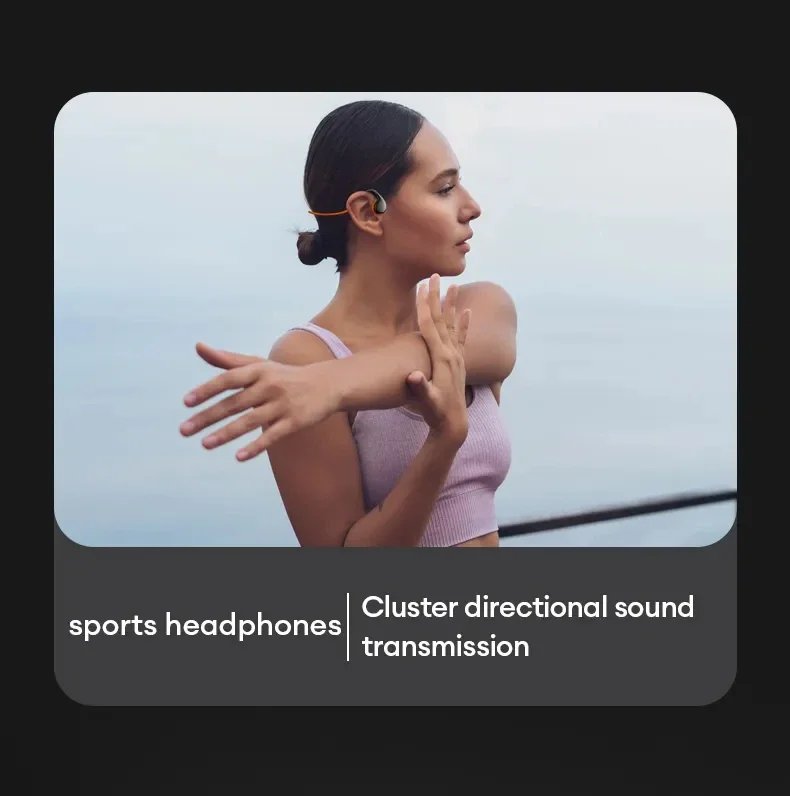 Original Lenovo X7 Air Conduction Headphone Wireless Bluetooth 5.3 Earphones Bone Conduction Sports Headset Outdoor EarHook Mic Original Lenovo X7 Air Conduction Headphone Wireless Bluetooth 5.3 Earphones Bone Conduction Sports Headset Outdoor EarHook Mic