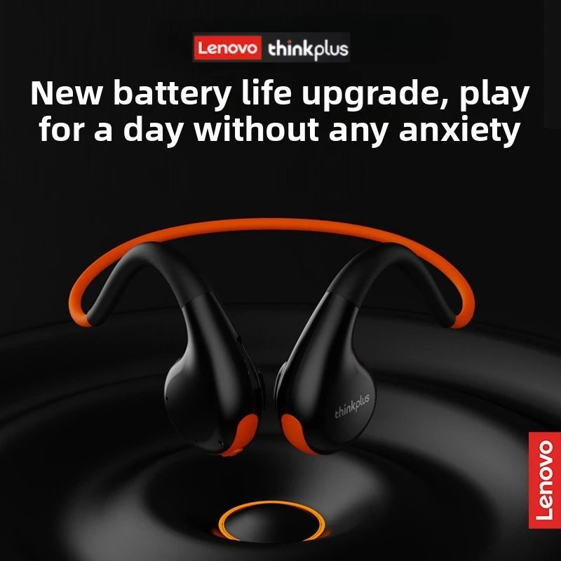 Original Lenovo X7 Air Conduction Headphone Wireless Bluetooth 5.3 Earphones Bone Conduction Sports Headset Outdoor EarHook Mic - Image 4