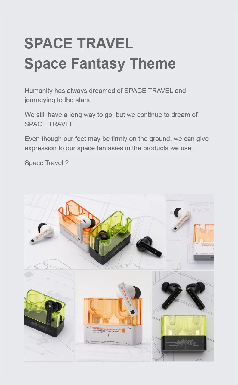 MOONDROP Space Travel 2 earphone HiFi Noise-Canceling TWS wiress Bluetooth 6.0 ANC Low-latency Game Mode SBC/AAC gaming headset MOONDROP Space Travel 2 earphone HiFi Noise-Canceling TWS wiress Bluetooth 6.0 ANC Low-latency Game Mode SBC/AAC gaming headset