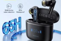 Baseus Bowie 30 Wireless Earphones 50dB Noise Reduction 65Hrs Long Playtime Bluetooth 5.3 Earbuds 6 Mics AI Call Clear Big Bass